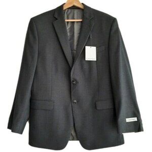 CALVIN KLEIN | NEW 100% Wool Light Blazer Jacket Men's Sz 38 S